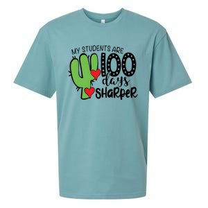 My Students Are 100 Days Sharper Sueded Cloud Jersey T-Shirt