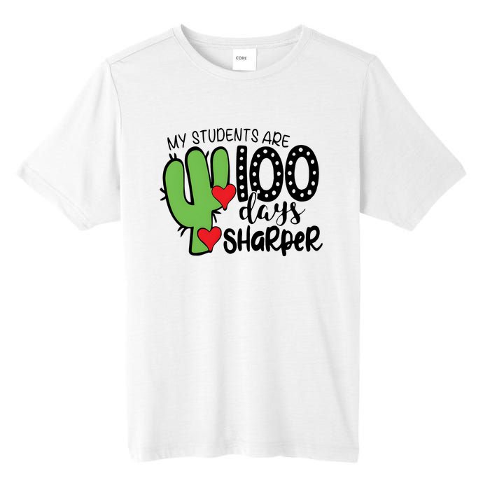 My Students Are 100 Days Sharper Tall Fusion ChromaSoft Performance T-Shirt