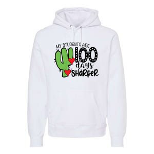 My Students Are 100 Days Sharper Premium Hoodie