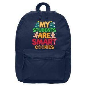 My Students Are Smart Cookies Christmas Teacher Funny Gifts For Teacher 16 in Basic Backpack