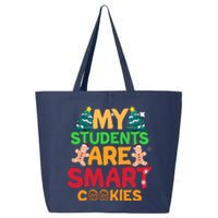 My Students Are Smart Cookies Christmas Teacher Funny Gifts For Teacher 25L Jumbo Tote