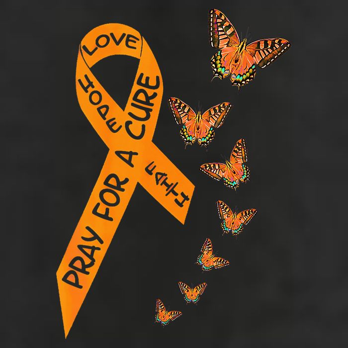 Multiple Sclerosis Awareness Butterfly Orange Ribbon 15oz Campfire Ceramic Mug