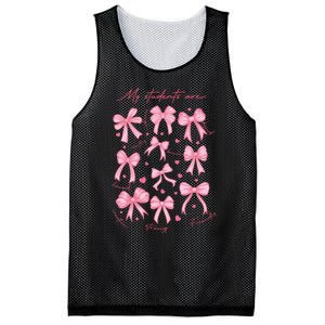 My Student Are Strong Friendly School Teacher Mesh Reversible Basketball Jersey Tank