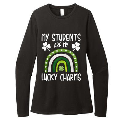 My Students Are My Lucky Charms St Paddy's Day Womens CVC Long Sleeve Shirt