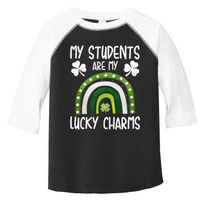 My Students Are My Lucky Charms St Paddy's Day Toddler Fine Jersey T-Shirt