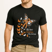 Multiple Sclerosis Awareness Butterflies Gift Cooling Performance Crew T-Shirt