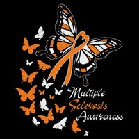 Multiple Sclerosis Awareness Butterflies Gift Sustainable Bucket Hat