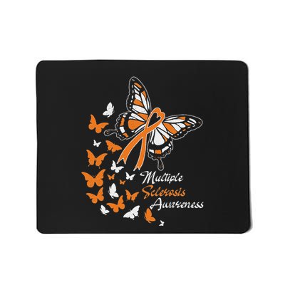 Multiple Sclerosis Awareness Butterflies Gift Mousepad