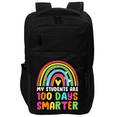 My Students Are 100 Days Smarter Rainbow Teacher Meaningful Gift Impact Tech Backpack