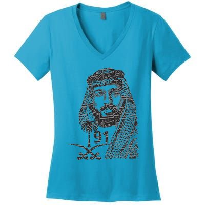 Mbs Saudi Arabia National Day Gift 91 Gift Women's V-Neck T-Shirt