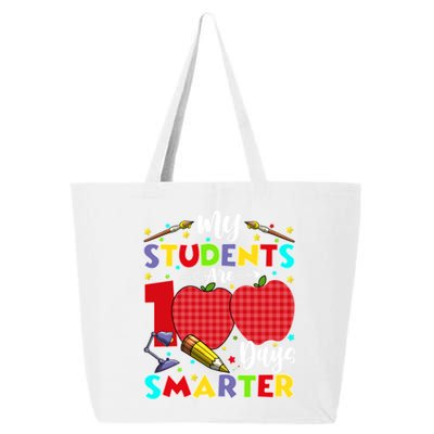 My Students Are 100 Days Smarter School Gift Meaningful Gift 25L Jumbo Tote