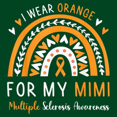 Multiple Sclerosis Awareness I Wear Orange For My Mimi T-Shirt