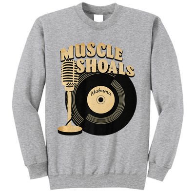 Muscle Shoals Alabama Vintage Style Tall Sweatshirt