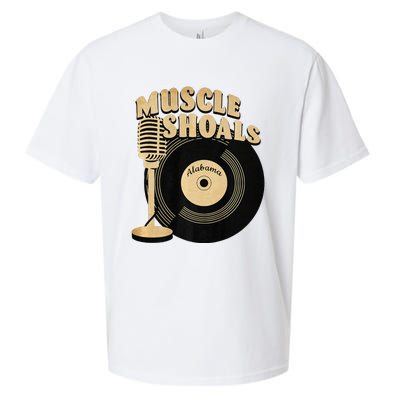 Muscle Shoals Alabama Vintage Style Sueded Cloud Jersey T-Shirt