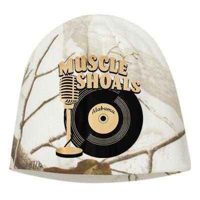 Muscle Shoals Alabama Vintage Style Kati - Camo Knit Beanie