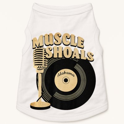 Muscle Shoals Alabama Vintage Style Doggie Tank