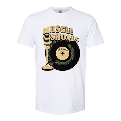 Muscle Shoals Alabama Vintage Style Softstyle CVC T-Shirt