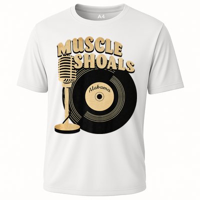 Muscle Shoals Alabama Vintage Style Cooling Performance Crew T-Shirt