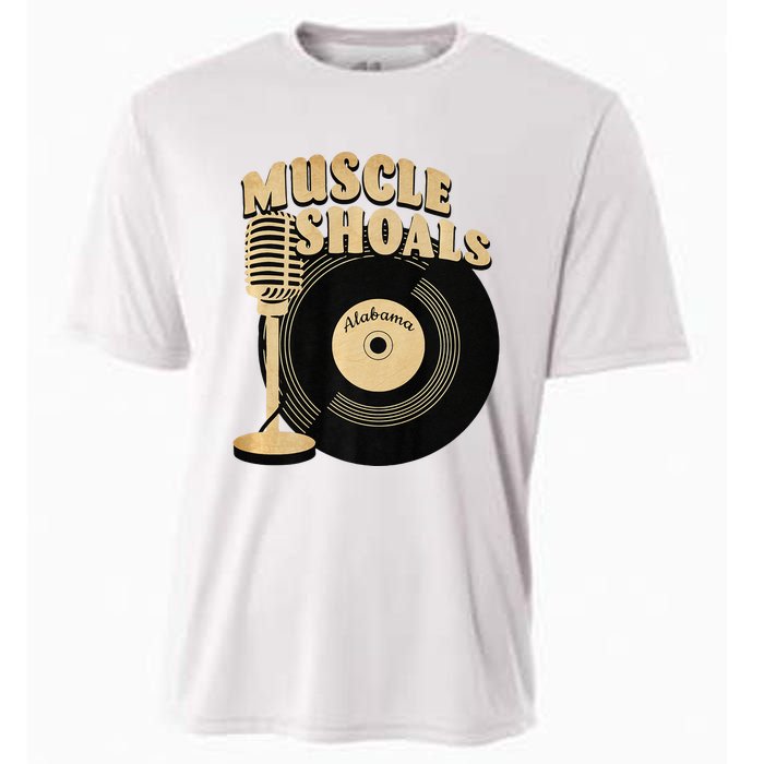 Muscle Shoals Alabama Vintage Style Cooling Performance Crew T-Shirt