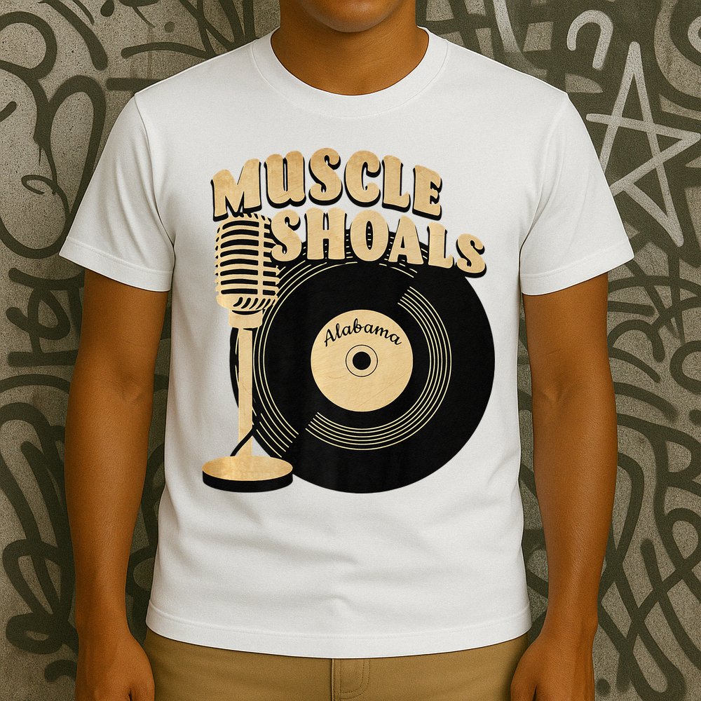 Muscle Shoals Alabama Vintage Style T-Shirt