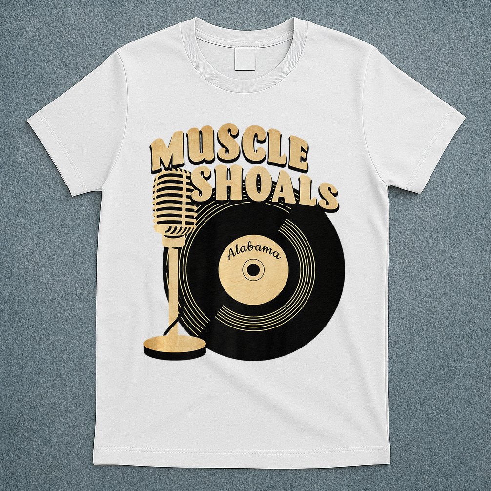 Muscle Shoals Alabama Vintage Style T-Shirt