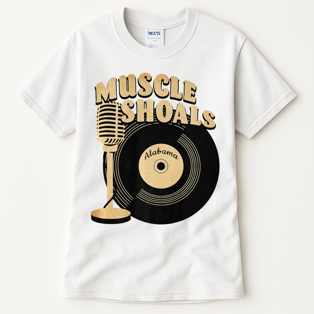 Muscle Shoals Alabama Vintage Style Tall T-Shirt