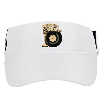 Muscle Shoals Alabama Vintage Style Adult Drive Performance Visor