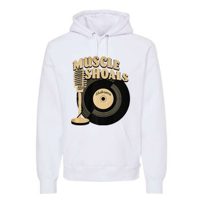 Muscle Shoals Alabama Vintage Style Premium Hoodie