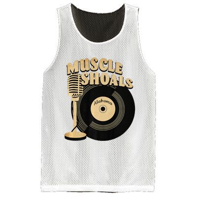 Muscle Shoals Alabama Vintage Style Mesh Reversible Basketball Jersey Tank