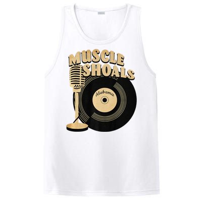 Muscle Shoals Alabama Vintage Style PosiCharge Competitor Tank