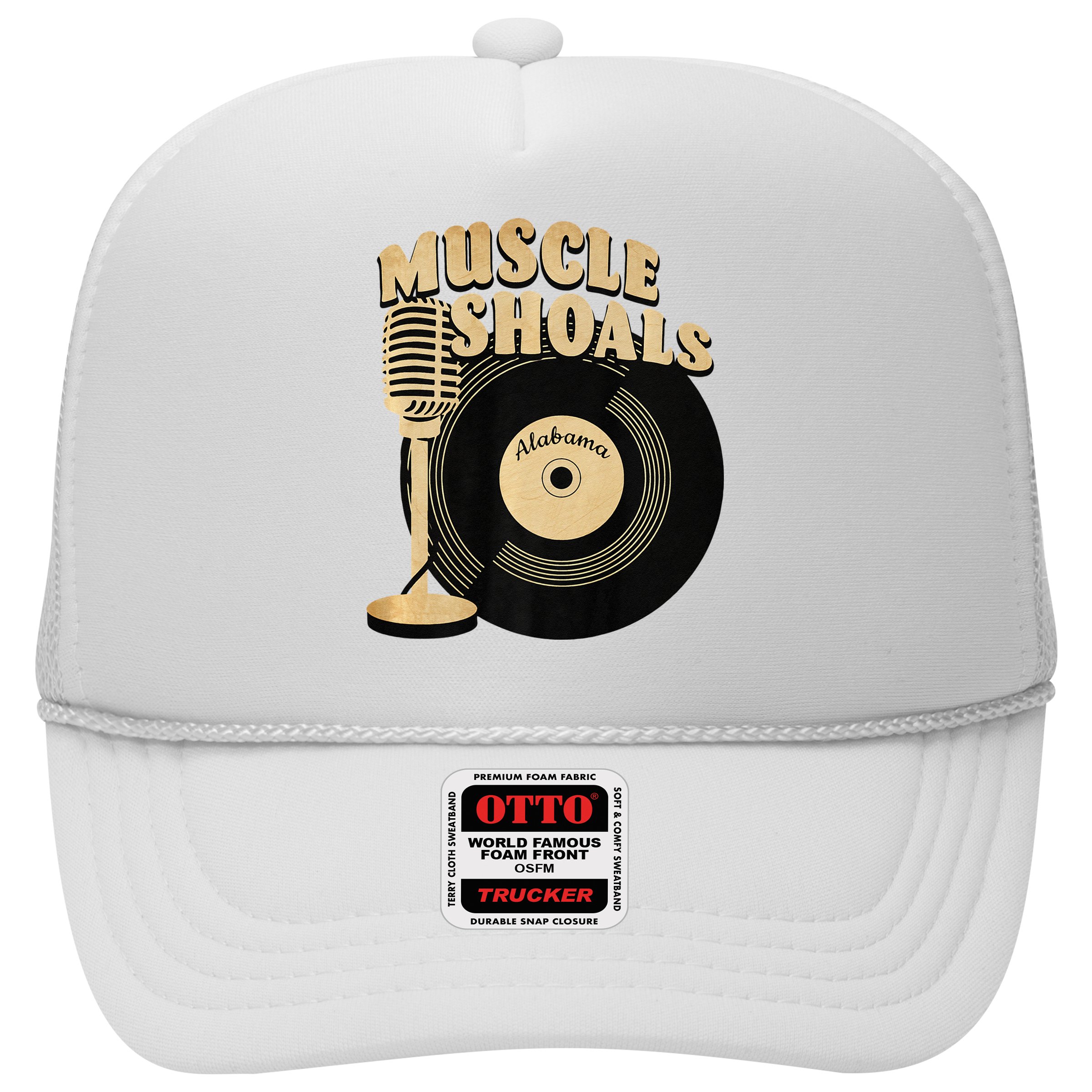 Muscle Shoals Alabama Vintage Style Hat