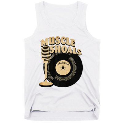 Muscle Shoals Alabama Vintage Style Tank Top