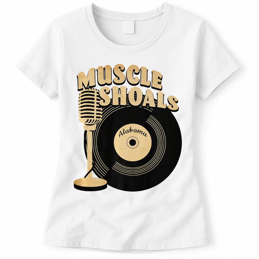 Muscle Shoals Alabama Vintage Style Womens T-Shirt