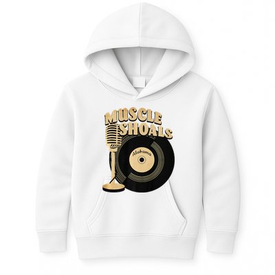 Muscle Shoals Alabama Vintage Style Kids Hoodie