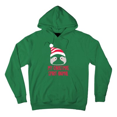 My Spirit Animal Sloth Christmas Hoodie