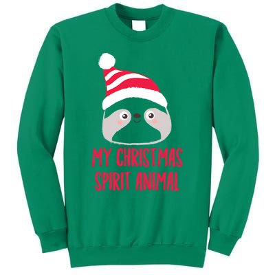 My Spirit Animal Sloth Christmas Sweatshirt