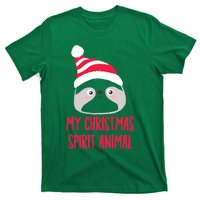 My Spirit Animal Sloth Christmas T-Shirt