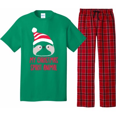 My Spirit Animal Sloth Christmas Pajama Set