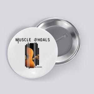 Muscle Shoals Alabama AL Distressed Grunge Text Music City Button