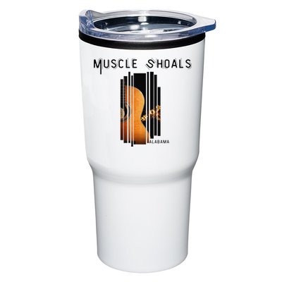 Muscle Shoals Alabama AL Distressed Grunge Text Music City Tumbler