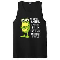 My Spirit Animal Is A Grumpy Frog Who Slaps Annoying People PosiCharge Competitor Tank