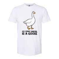 My Spirit Animal Is A Goose Softstyle CVC T-Shirt