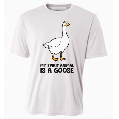 My Spirit Animal Is A Goose Cooling Performance Crew T-Shirt