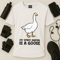 My Spirit Animal Is A Goose Cooling Performance Crew T-Shirt