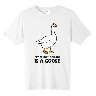 My Spirit Animal Is A Goose Tall Fusion ChromaSoft Performance T-Shirt