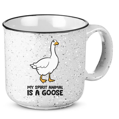 My Spirit Animal Is A Goose 15oz Campfire Ceramic Mug