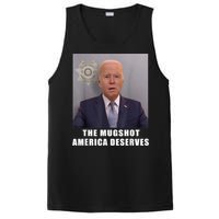 Mug Shot America Deserves Funny AntiBiden PosiCharge Competitor Tank