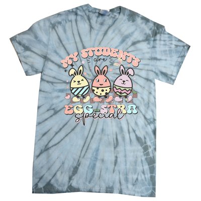 My Students Are Egg-stra Special Easter Day Cute Teacher Tie-Dye T-Shirt