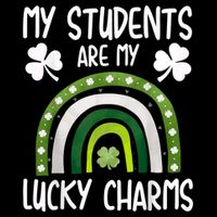 My Students Are My Lucky Charms Teacher St Patricks Day Cooling Performance Crew T-Shirt
