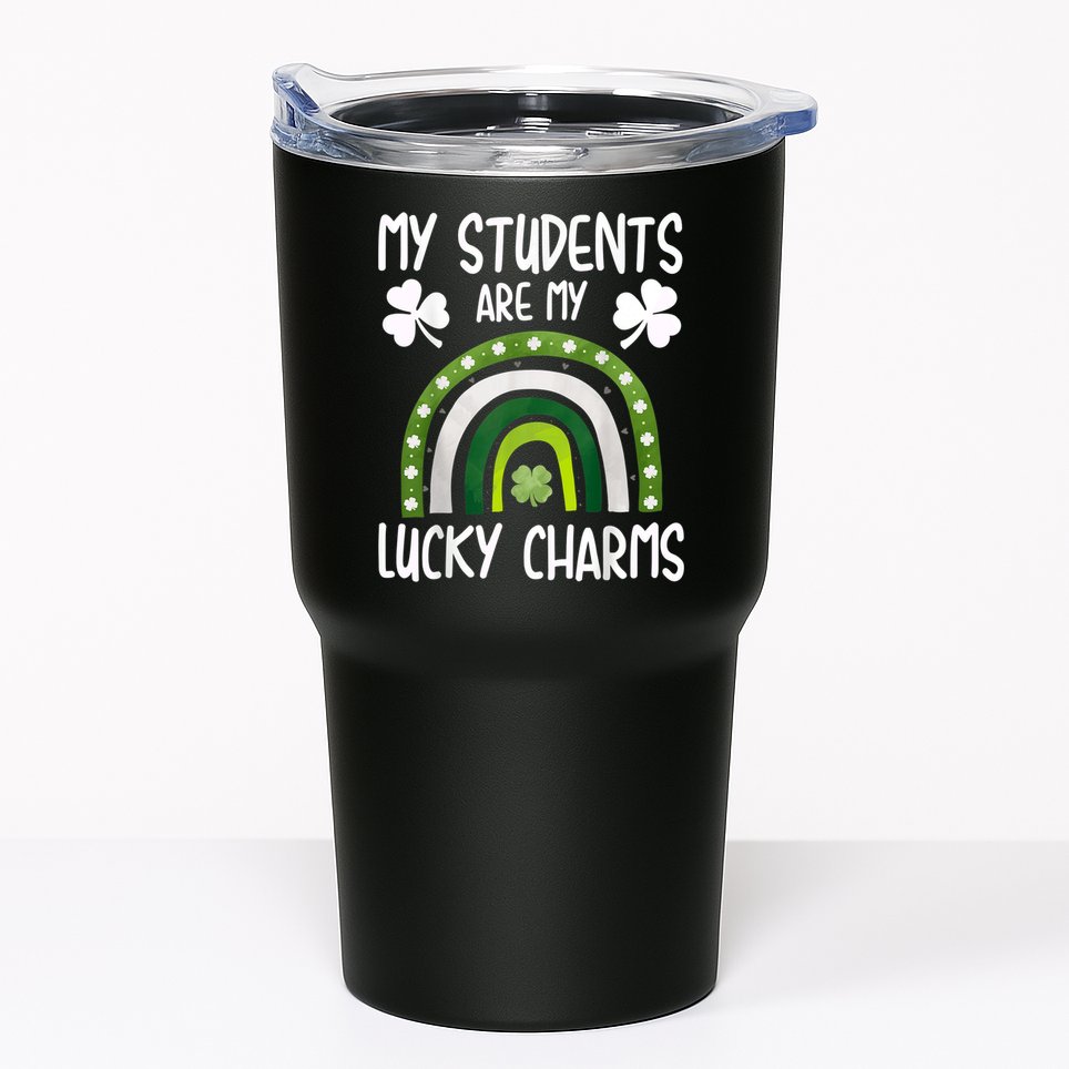 My Students Are My Lucky Charms Teacher St Patricks Day Tumbler